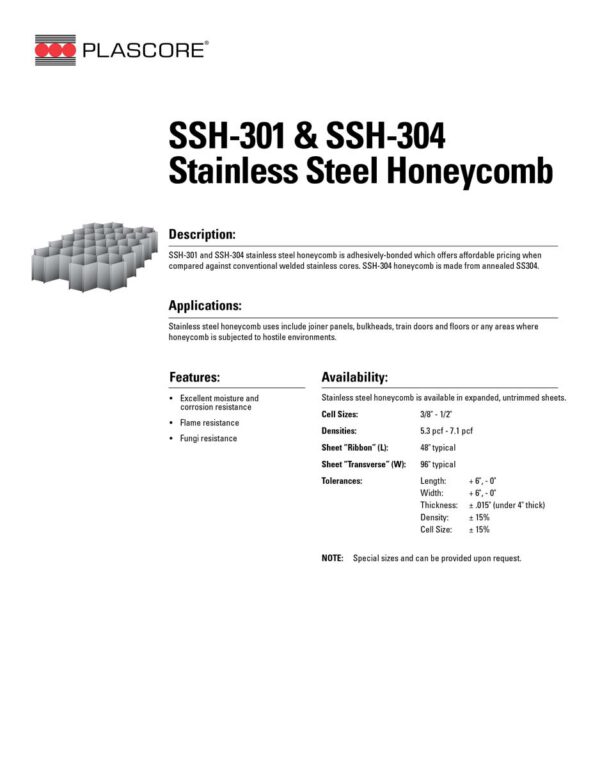 PLA SSH 301 & 304