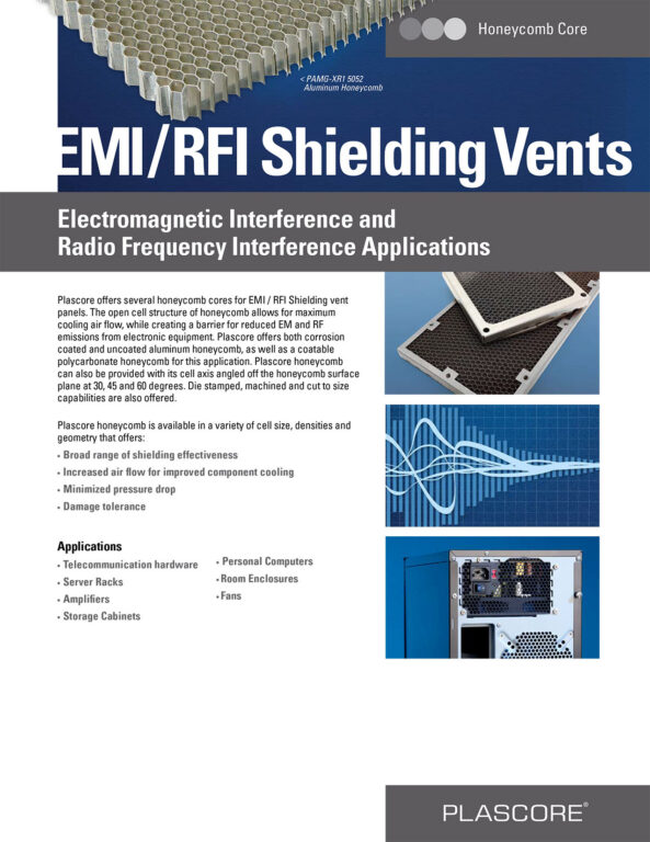 EMI/RFI Shielding Vents