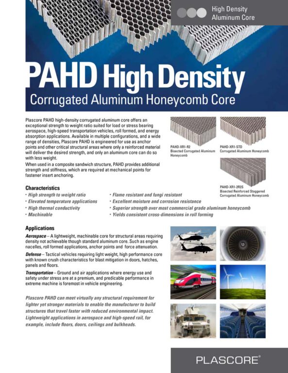 Plascore PAHD High Density